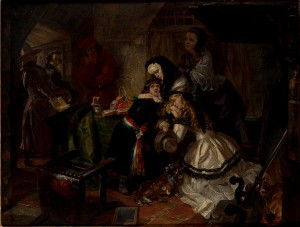 Marie-antoinette Tar Farväl Av Dauphin I Fängelset by Edward Matthew WARD