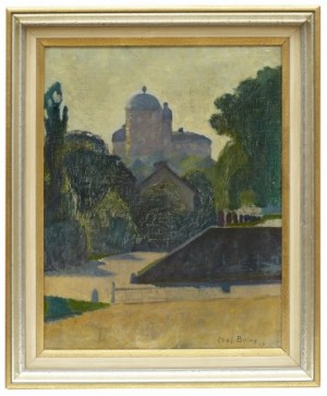 Uppsala Slott, Sett Från Odinslund by Maj BRING