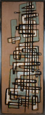 Composition by Seppo Uolevi NÄÄTÄNEN - auction artwork with signature