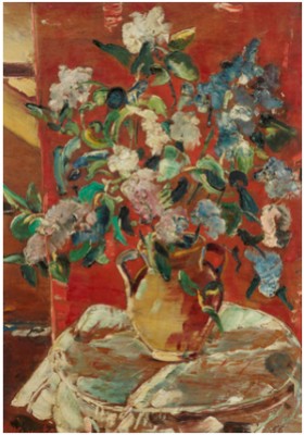 Bouquet De Lilas by Alexis Vasilievich GRITCHENKO