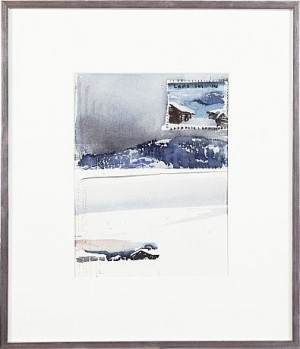 Vinterlandskap by Lars LERIN
