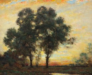 Trees In Twilight by Dedrick Brandes STUBER