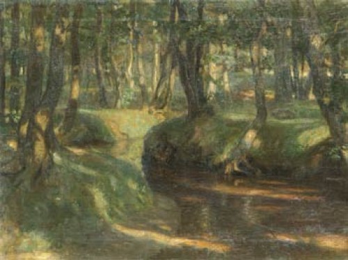 Skogsbäck by Nicholai Petrovich KRYMOV