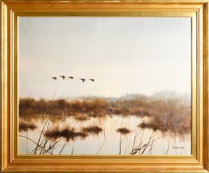 Flygande änder by Pieter Daniel DIK