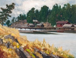 Autumn In The Archipelago by Grigor AUER