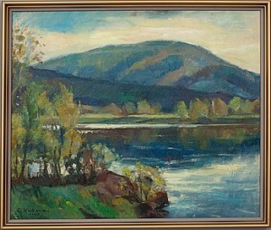 Vy Från Aavasaksa by Aale HAKAVA