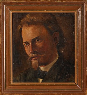 Mansporträtt by Karl NORDSTRÖM