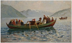 Sommerdag På Sognefjorden by Hans DAHL