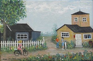 Cyklisten by Max MÜLLER - auction artwork with signature