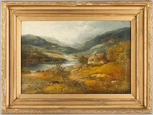 Skottländska Höglandet by James WALLACE - auction artwork with signature