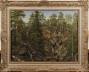 Skogslandskap by Per Daniel HOLM