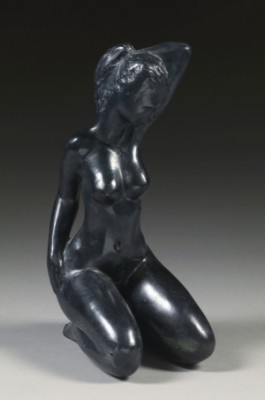 Femme Nue à Genou by Jean LANIAU - auction artwork with signature