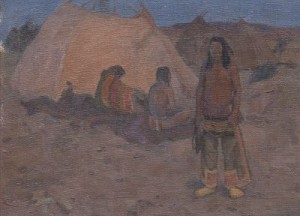 The Encampment by Eanger Irving COUSE