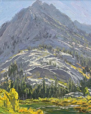 Up In Lundy Canyon by Charles MUENCH - auction artwork with signature