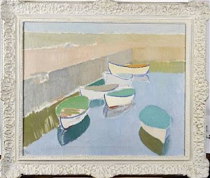 Fiskebåtar, Arild by Ingvar ELEN