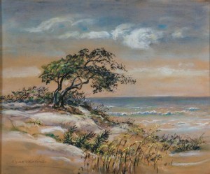 View From Sullivan's Island, Charleston by Elizabeth O'neill VERNER