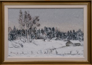 Vinterlandskap by Aares SALLI
