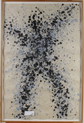Komposition I Blått by Katarina LINDGREN - auction artwork with signature