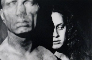 Woman With Statue by Ralph GIBSON