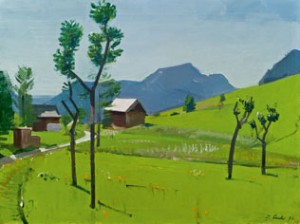 Landscape by Franz LERCH - auction artwork with signature