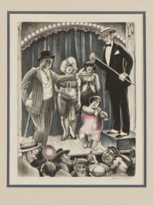 ''mechano Marvel Of The Age'', Coney Island Side Show by Mabel Jacque Williamson DWIGHT