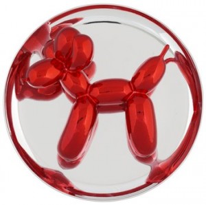 Ballon Dog, Red by Jeff KOONS