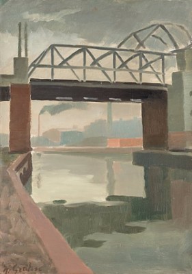 Vid Hammarbyleden by Hjalmar GRAHN