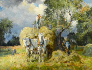 Harvest Time by Mathias Joseph ALTEN