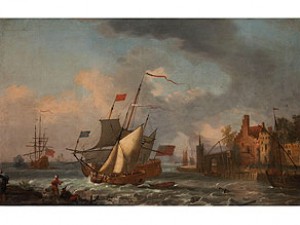 Marinestück by Abraham Jansz STORCK