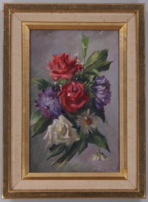 Still Life Of Flowers by Maria Boveri CANTARELLA - auction artwork with signature