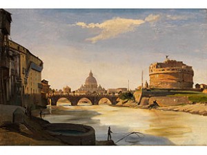 Ansicht Von Rom by Cavaliere Ippolito CAFFI