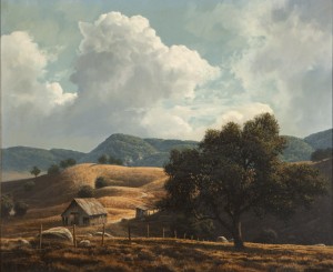Santa Monica Hills by James A. FETHEROLF - auction artwork with signature