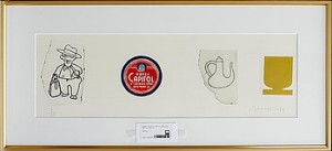 Komposition by Eduardo ARROYO - auction artwork with signature