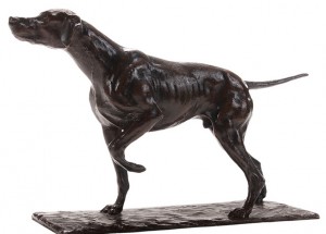 Locked On Point by William Clark NOBLE - auction artwork with signature