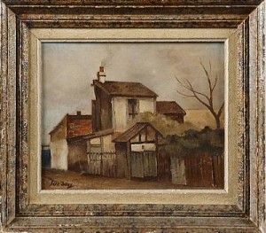 Vielles Maison Porte De Vance by René DUREY