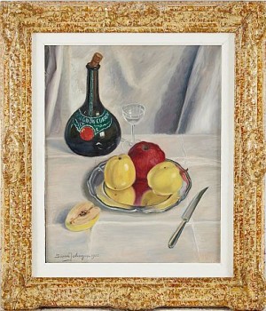 Stilleben by Sven JOHNZON - auction artwork with signature