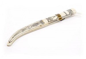 Kniv, Samearbete, Signerad Kb by Per (Sami Artist) ‘Järva-Per’ BLIND