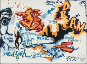 City Of Dreams by Chris Ellis DAZE - auction artwork with signature