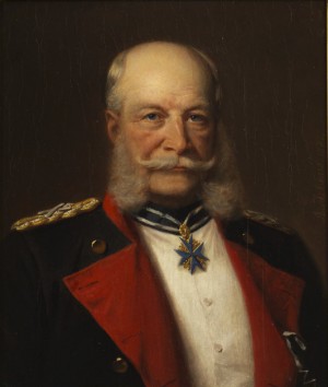 Portrait Kaiser Wilhelm I by Adolf JEBSEN - auction artwork with signature