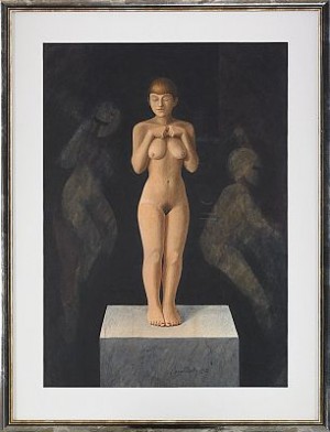 Naken Modell by David DENBY