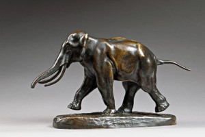Elephant De Cochinchine by Alfred BARYE