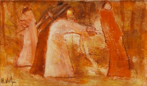 I Boscaioli by Alessandro VOLPI - auction artwork with signature