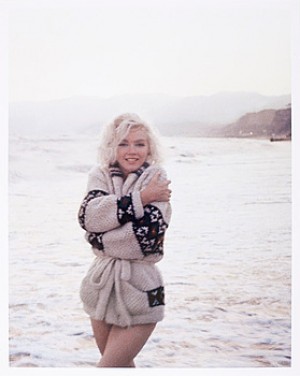 Marilyn Monroe På Strand by George BARRIS
