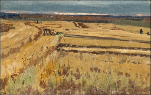 Dark Clouds In The Horizon by Arkadi Alexandrovich RYLOV