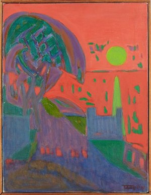 Månljus by Tage LUNDIN - auction artwork with signature