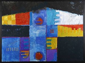 Komposition by Pär KOCK - auction artwork with signature