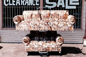 Double Sofas by David BYRNE - auction artwork with signature