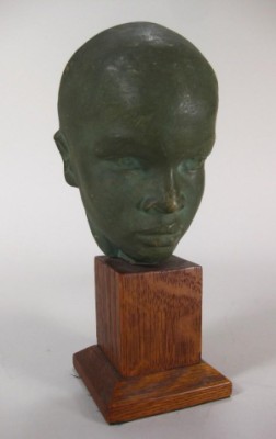 Head Of African-american Boy, 'julius' by Richmond BARTHE