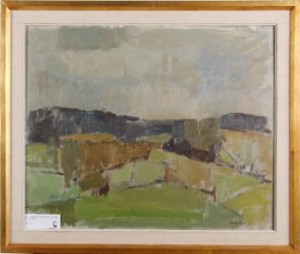 Landskap by Brita ROTHLIN-ZACHRISSON - auction artwork with signature