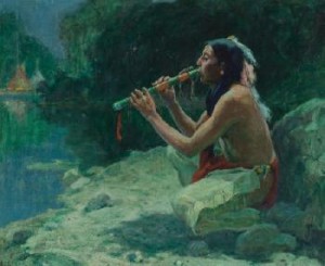 The Call Of The Flute by Eanger Irving COUSE